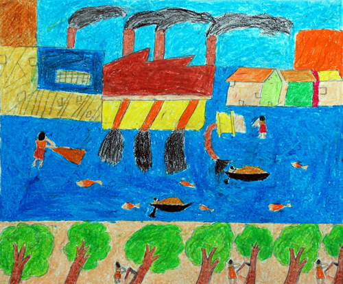 Painting a beautiful world: a children's art story | UNCCD
